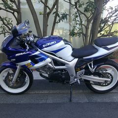 スズキ　SV400Sカスタム車　実働中古車　車検付き(令和7年8月)　ヨシムラチタンマフラー　ブレンボマスターシリンダー　書類有りの画像