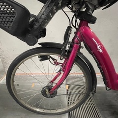 電動アシスト自転車　ヤマハ　PAS KISSの画像