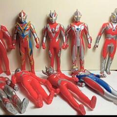 ウルトラマンシリーズ10体バンダイソフビ人形