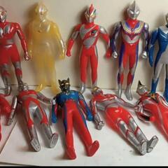 ウルトラマンシリーズ10体バンダイソフビ人形