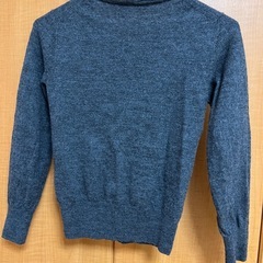 Beigefroid カーディガン　ダークグレー　毛100%　日本製の画像