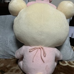 値下げ！リラックマうさうさベビーぬいぐるみXLプレミアムの画像