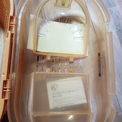 （管理T) アイリスオーヤマメッシュペットキャリーケース未使用品の画像