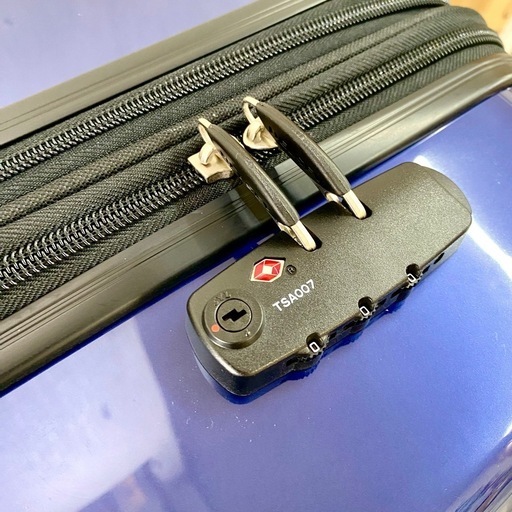 店頭引き取り限定】DELSEY デルセー HELIUM AERO スーツケース ブルー