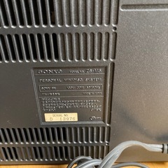 お引渡し決定【ラジオ機能のみ】ラジカセの画像