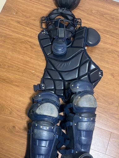 ミズノ硬式キャッチャー防具1式