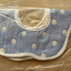 2枚セット　360度スタイ　よだれかけ　男の子　新品未使用　ブルー　の画像