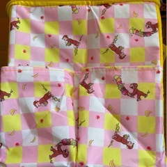 おさるのジョージ保冷バッグ、トートバッグの画像