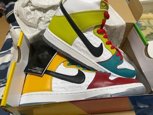 スニーカー nike dunk high