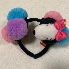 ユニバ　スヌーピー　カチューシャ