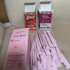 グルタチオン・乳酸菌・コラーゲンサプリメント