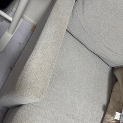 ニトリ 収納付きカウチソファー ベッドにもなるの画像