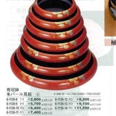 寿司桶（寿冠13）の画像