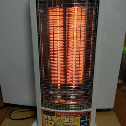 【中古】自動首振りカーボンヒーター