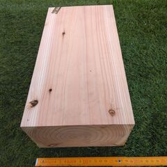 杉角材　踏板　柱　角材　2個セット　中古の画像