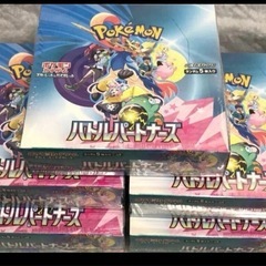 ポケモンカード　バトルパーナーズ　シュリンク付き　未開封 5BOX