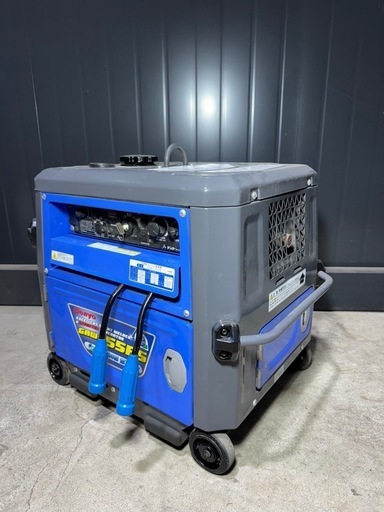 ［美品］溶接機 インバーター発電機 DENYO GAW-155ES アーク溶接 50/60Hz 建設機械 中古 デンヨー インバーター