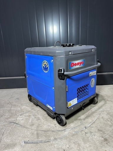 ［美品］溶接機 インバーター発電機 DENYO GAW-155ES アーク溶接 50/60Hz 建設機械 中古 デンヨー インバーター