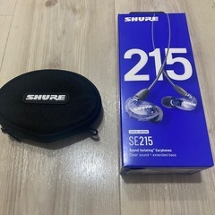 SHURE SE215 Sound Isolating イヤフォ...