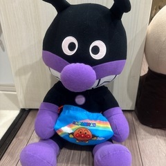 アンパンマン•バイキンマンぬいぐるみの画像