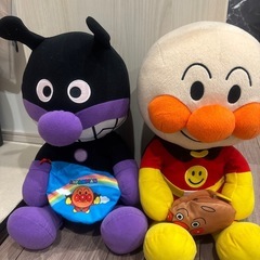 アンパンマン•バイキンマンぬいぐるみ