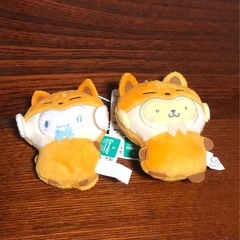 【値下済】シナモロール　ポムポムプリン　ぬいぐるみストラップ