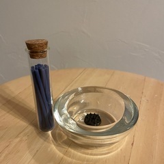 ニトリ お香 りんどうの香り お香立て キャンドルホルダー セット