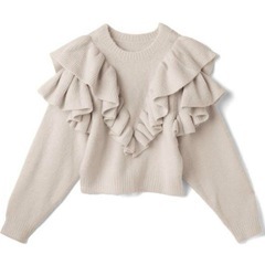 【新品】フリルニット