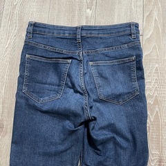 H&M レディース スキニーパンツ ネイビー 36 Sの画像