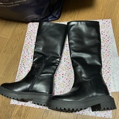 GUロングブーツ新品 未使用L無料！の画像