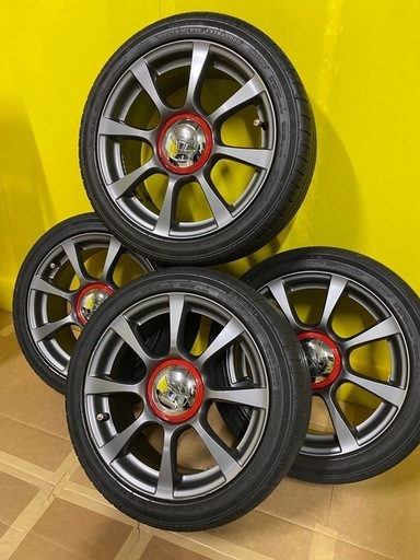 アバルト16インチ純正ホイール4本　フィアットにも　江戸川区