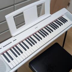 【美品】電子ピアノ　YAMAHA　piaggero np-12