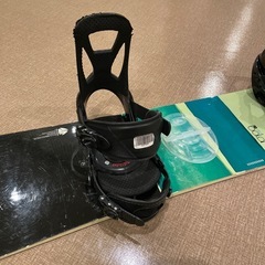 スノーボードバートン　balance 152.5 スーパーフライIIウッドコア　ビンディング付 　の画像
