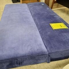 J6648　ソファベッド　パープル　クリーニング済　【リユースのサカイ柏店】の画像