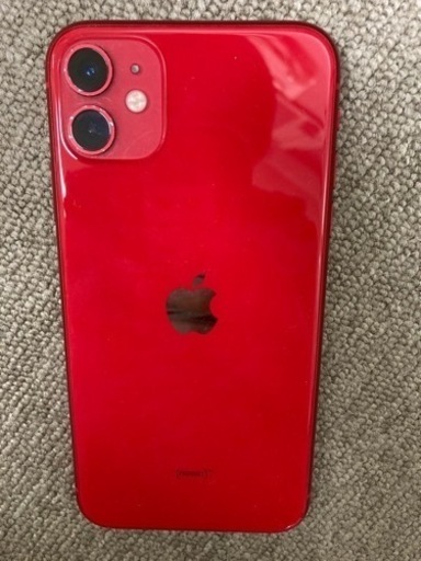 Apple iPhone11  128GB　プロダクトレッド　赤　携帯電話/スマホ 携帯アクセサリー