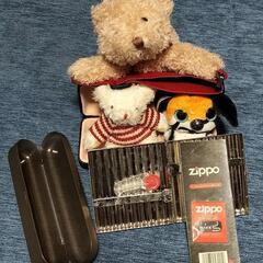 A25【まとめて無料】NICIマスコットキーホルダー、ZIPPO...