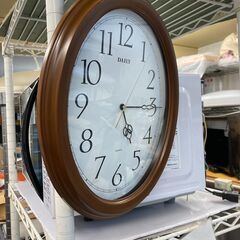 ☆中古￥1,000！リズム時計　掛け時計　家具　【BA142】