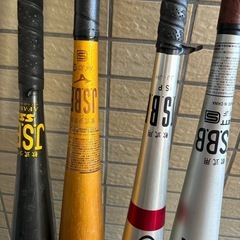 野球バット(軟式)2本セット！の画像