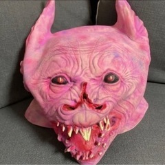 美品　リアルゾンビマスク！フェイスマスク　衣装　コスプレ　…