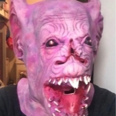 美品　肝試しに！リアルゾンビマスク！フェイスマスク　衣装　コスプレ　お化け屋敷　お面の画像