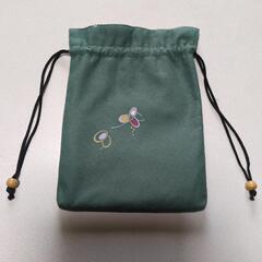 リバーシブル巾着