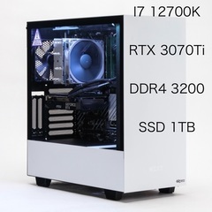 高性能ゲーミングパソコン　I7-12700K RTX3070Ti
