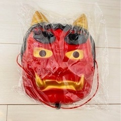 赤鬼　お面　節分