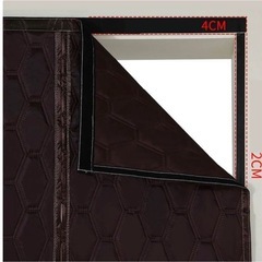 のれん 玄関 ドア用 マグネット式 間仕切りカーテン 冷気遮断の画像