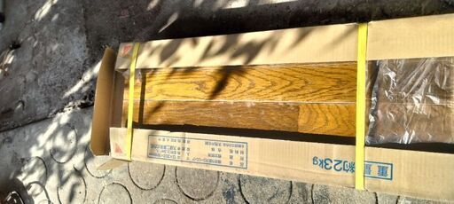 値下げ！ダイケン　フローリング床材　１坪×5ケース　10畳分