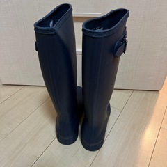 HUNTER ハンター　長靴　ネイビー　24cmの画像