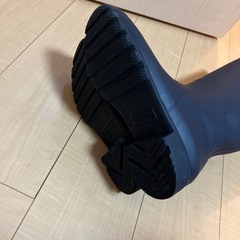 HUNTER ハンター　長靴　ネイビー　24cmの画像