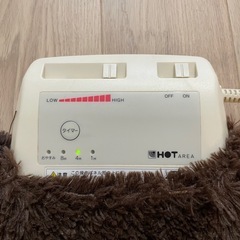 ルルド ホットエリア ホットカーペットの画像
