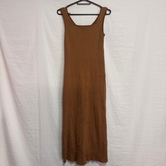 🌼美品　GU リブニットワンピース　M
