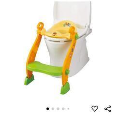 アンパンマンのステップ付き補助便座の画像